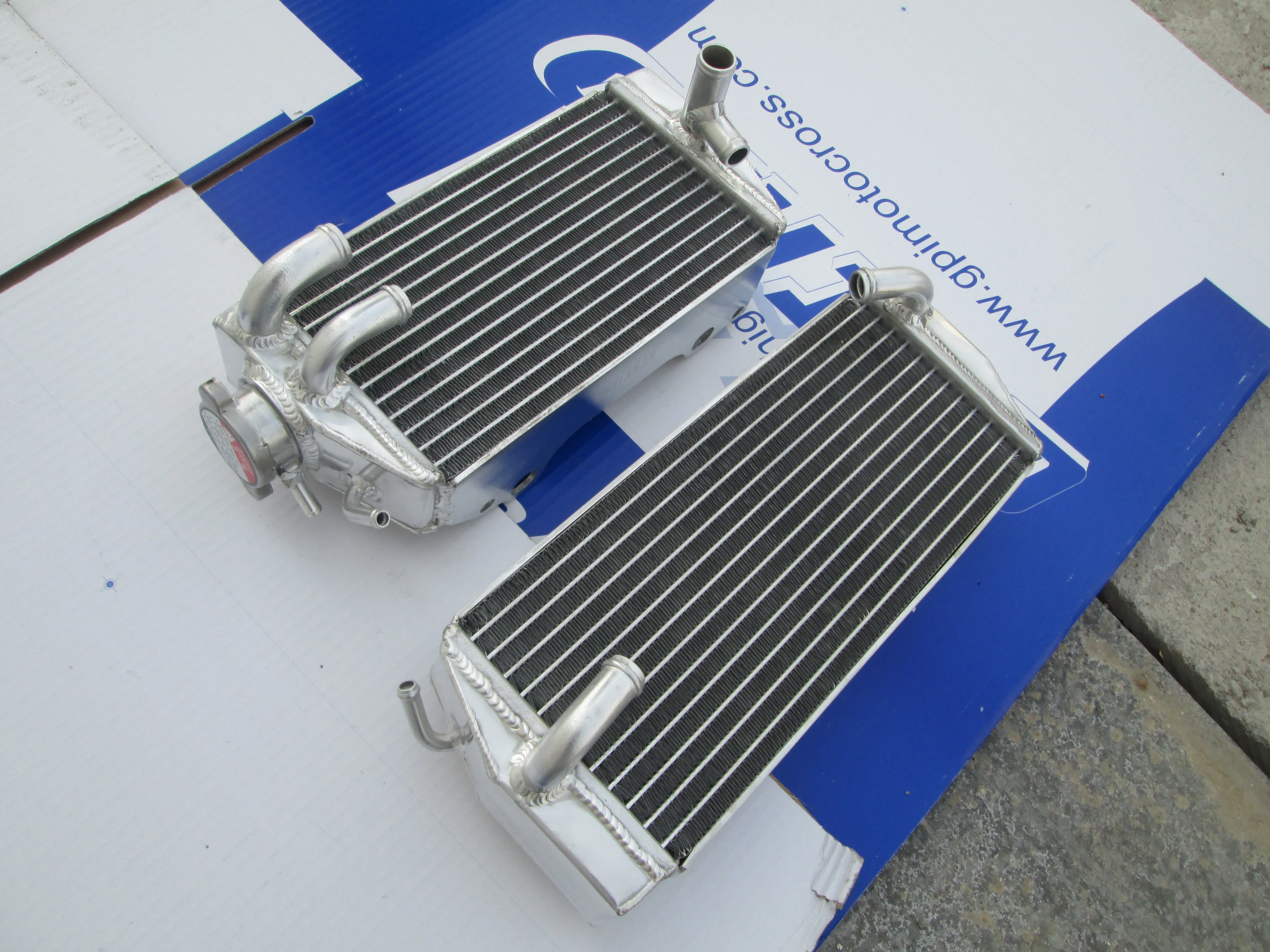 Алюминиевый гоночный радиатор для SUZUKI RMZ450 RMZ 450 RMZ-450 05 2005