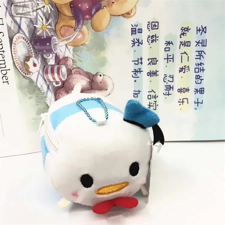 Плюшевый игрушечный пух медведь Микки Минни Дональд Дак Стич кукла 10 см