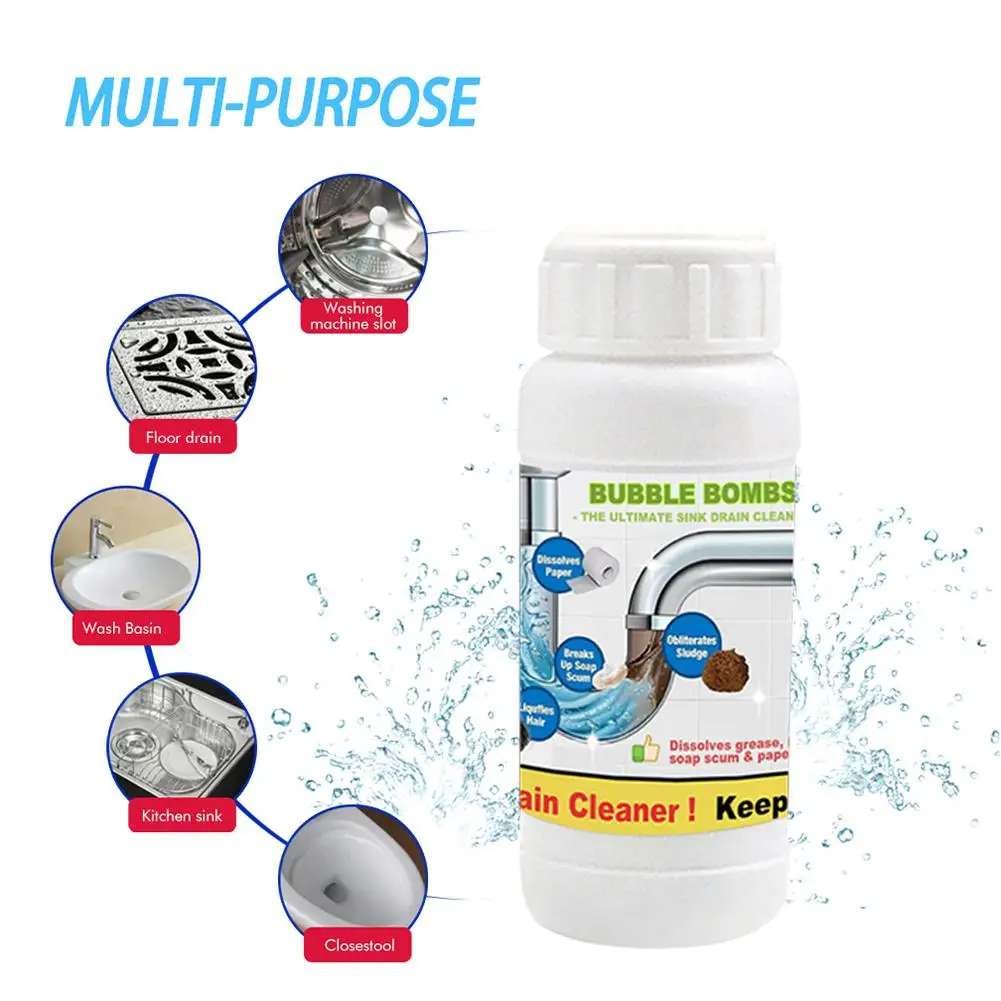 Дноуглубительный агент мощное устройство для чистки слива раковины кухонных