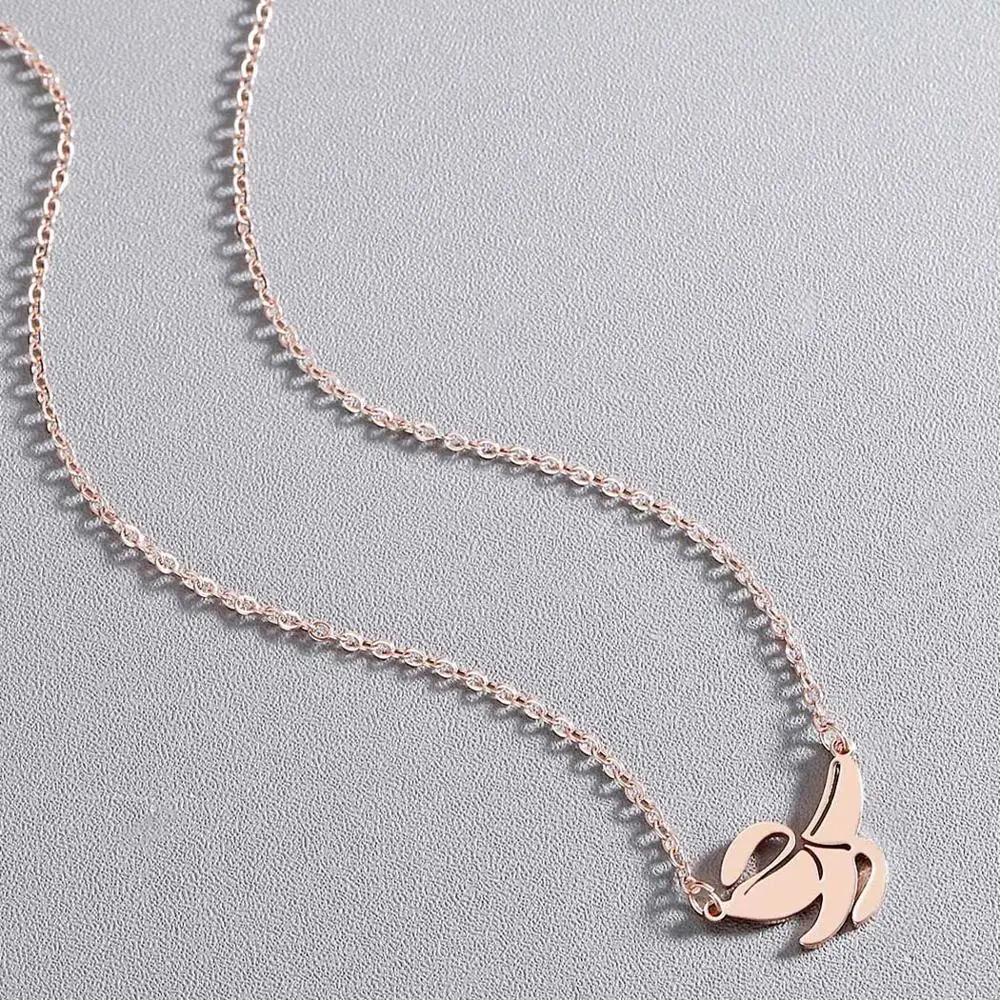 Тоторова тропические фрукты подвеска в виде бананов ожерелье s для женщин летние