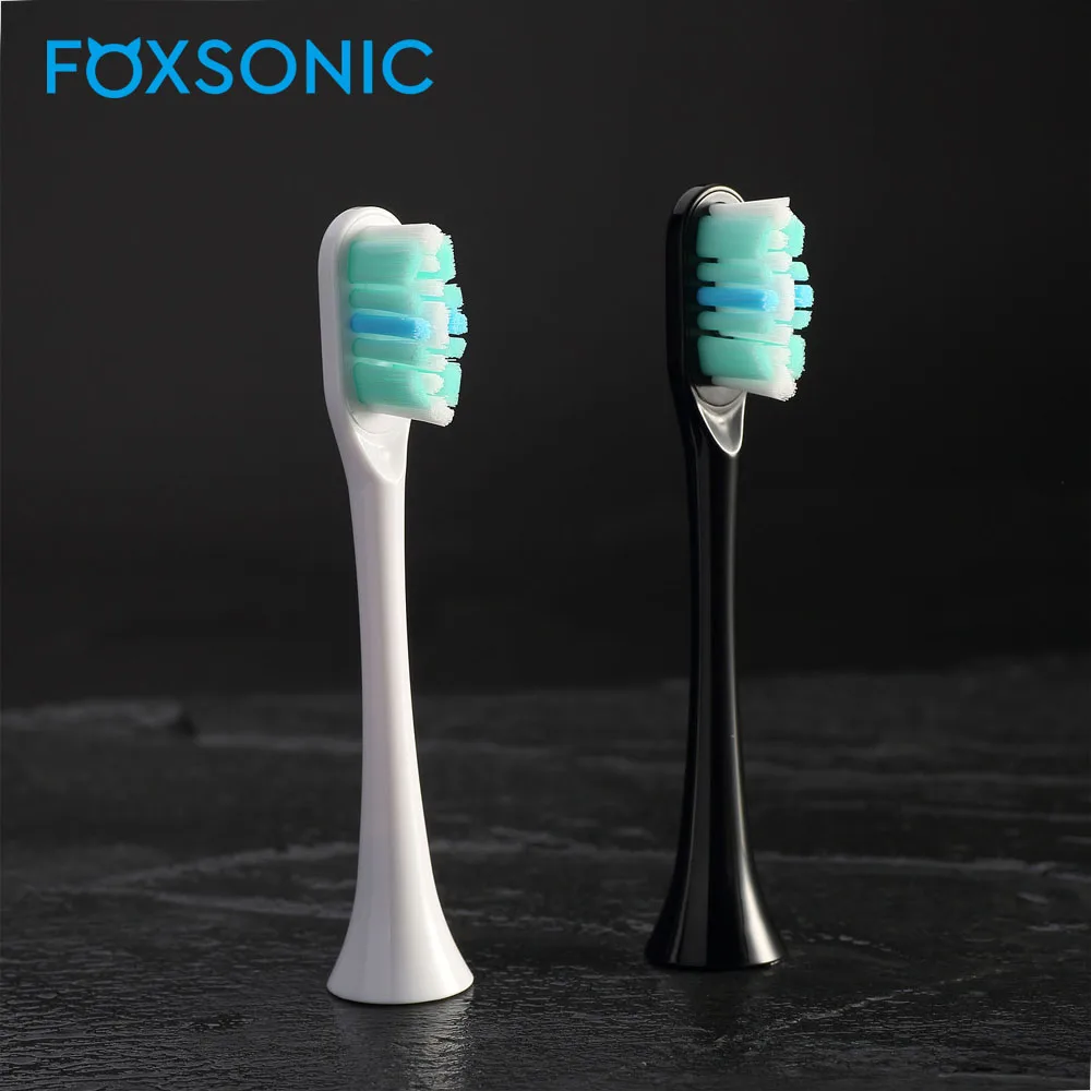 

FOXSONIC Sonic Electric Toothbrush Replacement Brush Heads 4 PCS