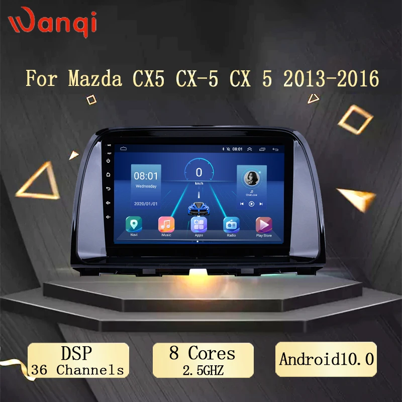 Автомобильный Android 10 0 для Mazda CX5 CX 5 2013 2016 радио мультимедиа плеер стерео GPS DSP AHD