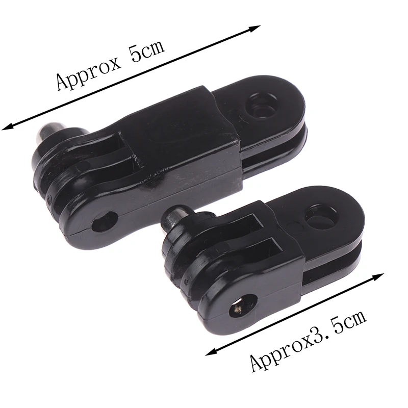 Hot sale 2pcs Plastic long/short straight joint adapter mount for camera universal connection arm for Gopro Hero 4 3+ 3 2 1