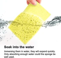 reusable soldering iron cleaning supplies 10pcs sponge high temperature resistant sponge household cleaning tool
