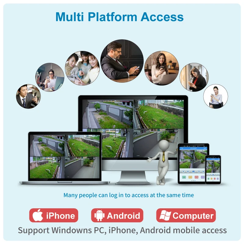 Новое поступление, облачная купольная IP камера 1080 P, беспроводная WiFi камера безопасности, камера видеонаблюдения, мини камера с автоматическим отслеживанием