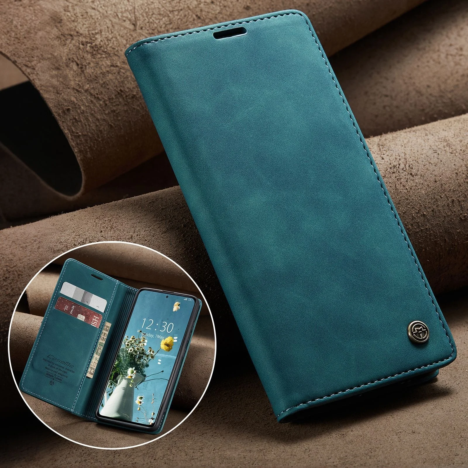 

Кожаный чехол для Xiaomi Redmi 11 Lite K40 Poco F3/11i/11X/11X Pro