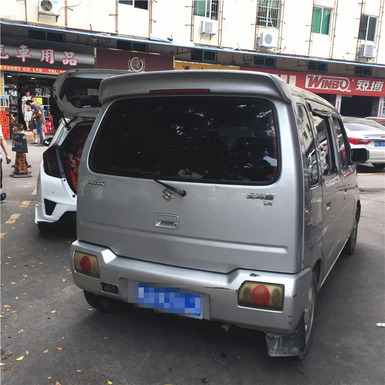 Спойлер для WagonR 2006-2012 Suzuki спойлер из АБС-пластика цвет заднего крыла автомобиля