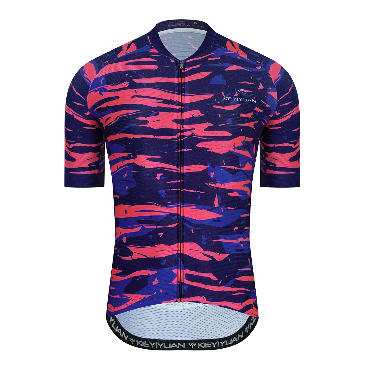 

KEYIYUAN Summer Men's Short Sleeve Cycling Jersey Riding Bicycle Tops MTB Bike Shirt Ropa Ciclismo Hombre Verano Maillot Velo