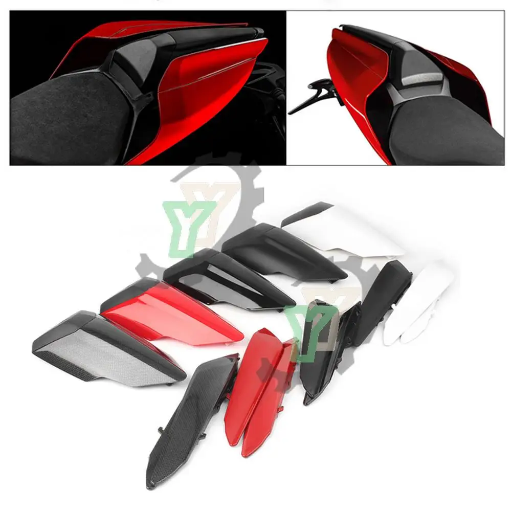 

Чехол для заднего сиденья мотоцикла Ducati 959 1299 Panigale 2015 2016 2017 2018, обтекатель для пассажирского пильона, задняя крышка 15-18