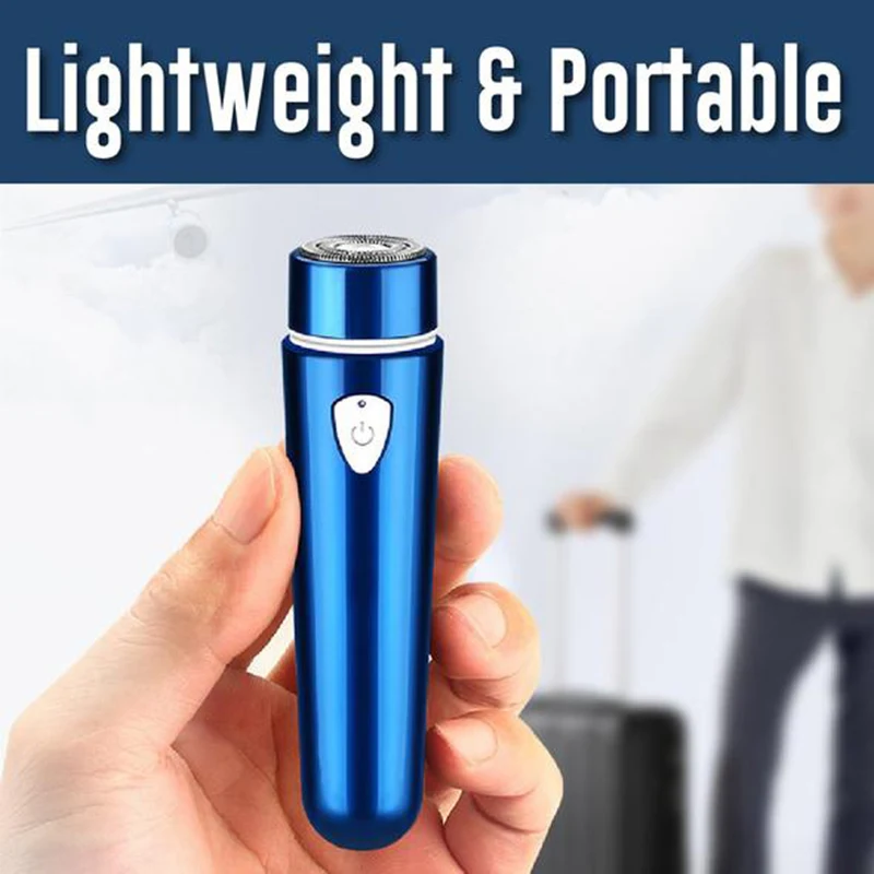 

High Quality Portable Mini Electric Shaver USB Rechargeable Small Home Travel Razor