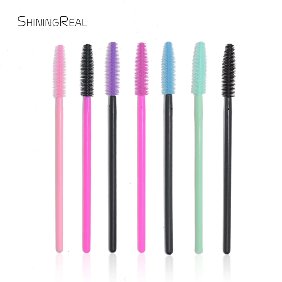 

Disposable Silicone Gel Eyelash Brush Comb Mascara Wands Eye Lashes Extension Tool Professional Beauty Makeup Tool For Women