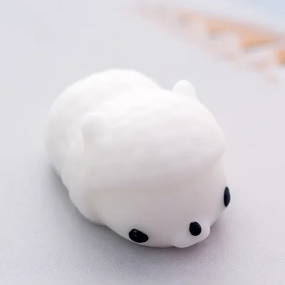 Красный Мягкое Животное игрушка милый кот сжимаемая игрушка мягкий воспроизводящий антистресс Abreact мяч антистресс смешные подарки Липкий милый забавный подарок - Цвет: Красный