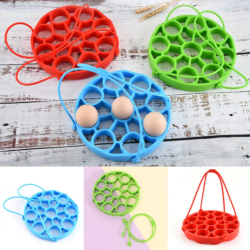 9 ячеек силиконовая стойка для отпаривателя яиц мгновенных кастрюль скороварки