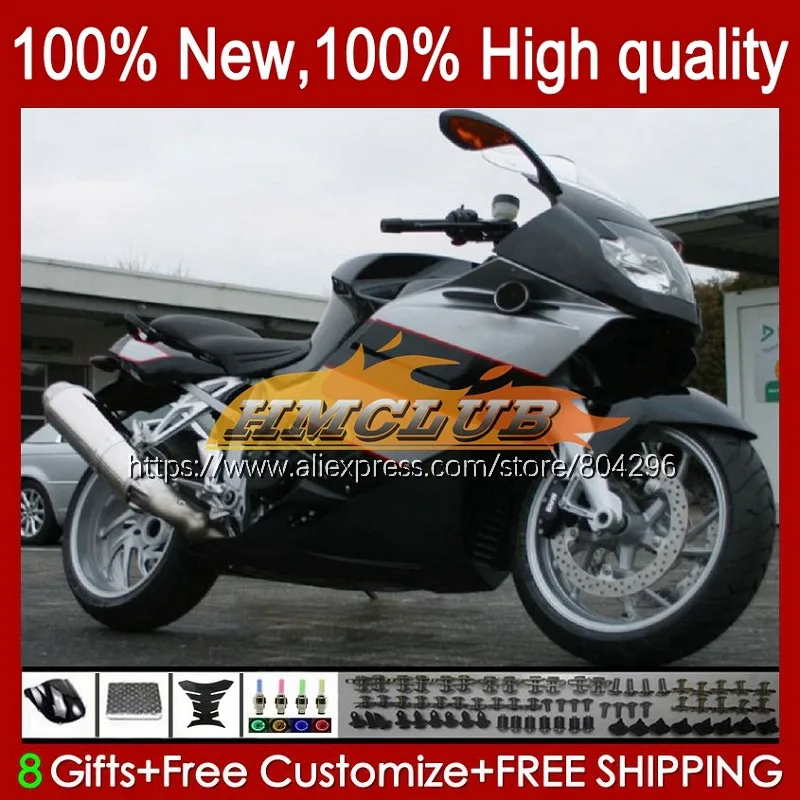 

Body For BMW K1200S K1200 K 1200 S 106No.40 K-1200S 05 Grey black 06 07 08 09 10 K 1200S 2005 2006 2007 2008 2009 2010 Fairing