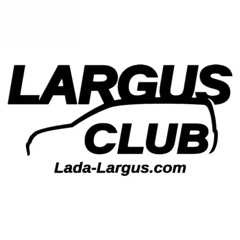 

LADA LARGUS Car Sticker Vinyl Auto Accessories Car Window Car Styling Decal PVC 12cmx6cm Cover Scratches Waterproof