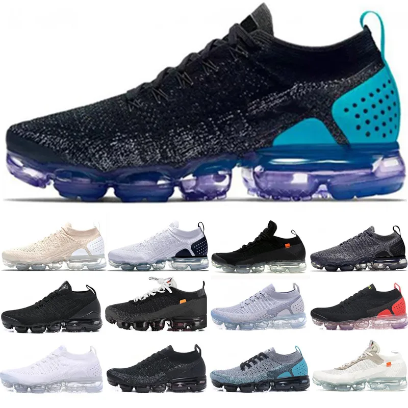 

Quality Fashion 2020 Newest Vapors mens Triple White Black Grey trainers Sports designers Sneakers Running Shoes Size us 7-11