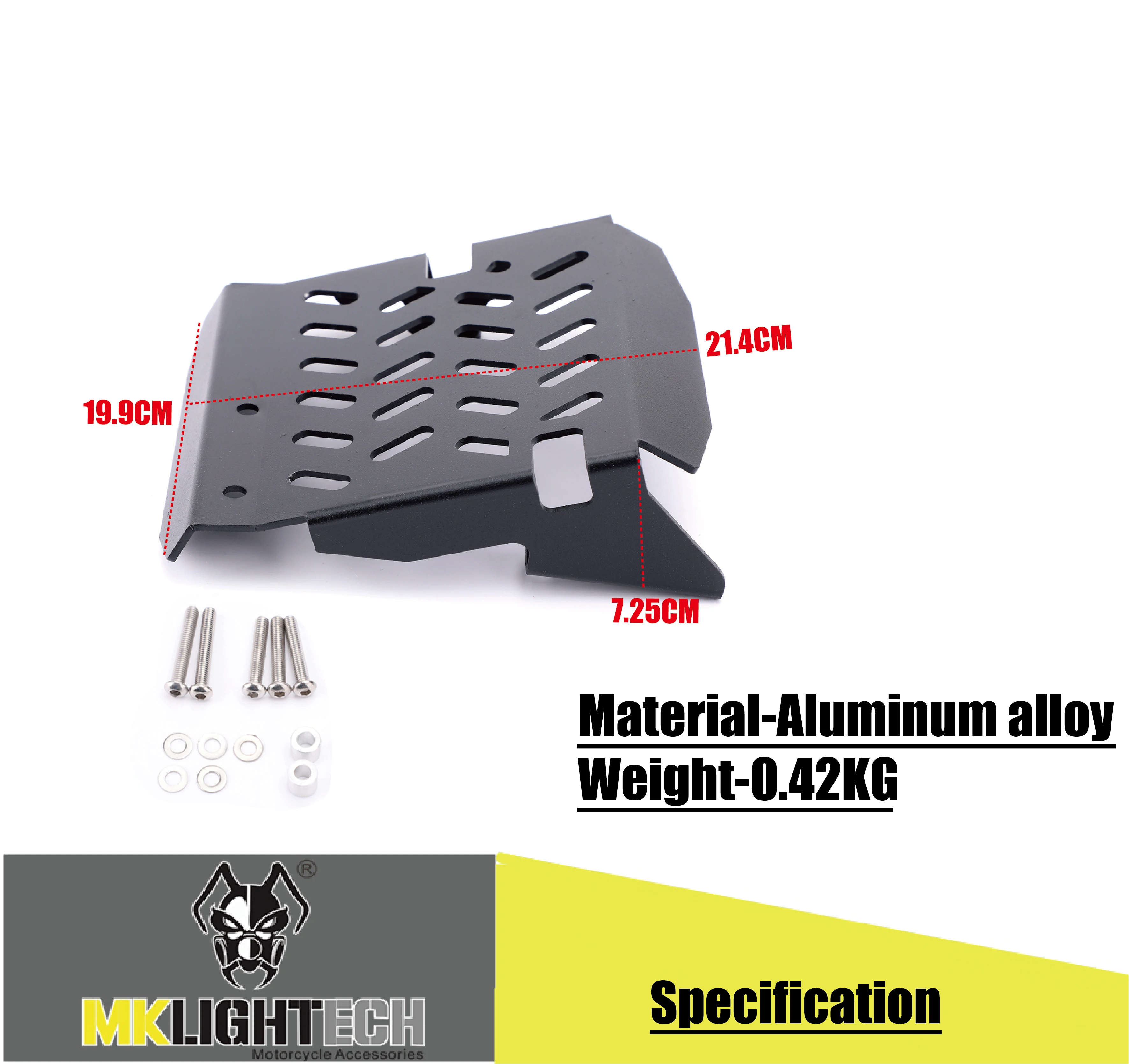 

MK LIGHTECH Cubierta protectora del chasis del motor MTKRACING para Honda X-ADV XADV 750 chasis de accidente 2017-2019