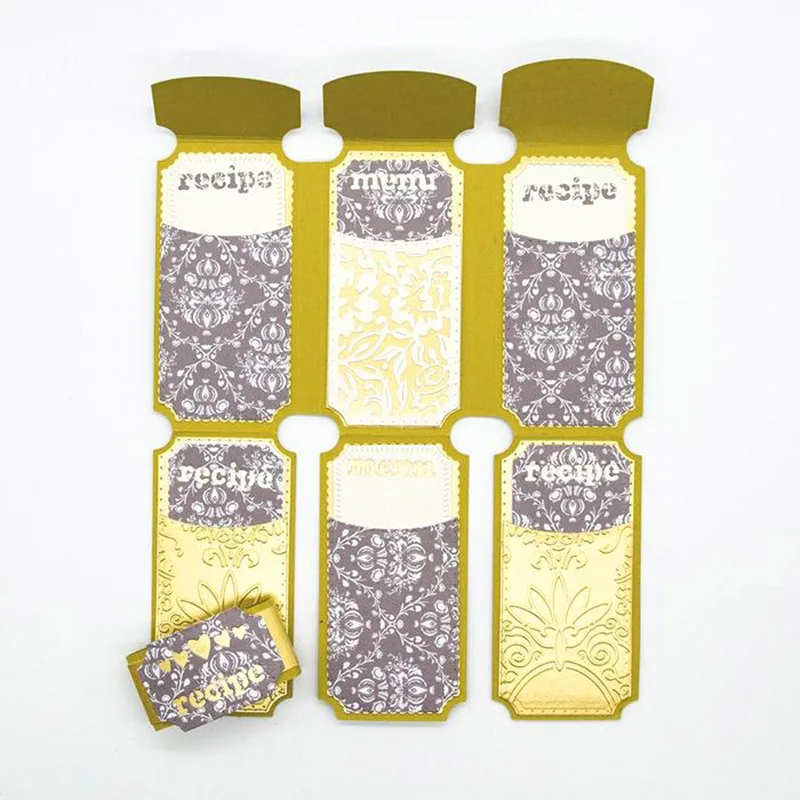 

Folding wallet set Metal Cutting Dies for DIY Scrapbooking Photo Album Decorative Embossing Paper Card Crafts Die Cut 2019