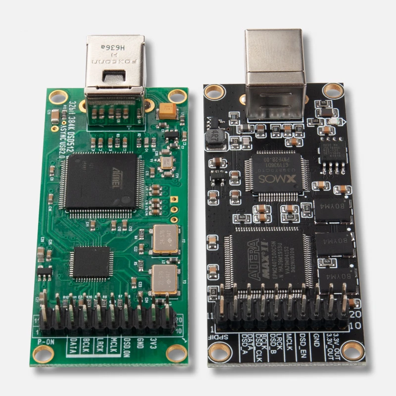 Звуковая карта XMOS CPLD USB с цифровым интерфейсом I2S PCM384K DSD256 совместимая Amanero