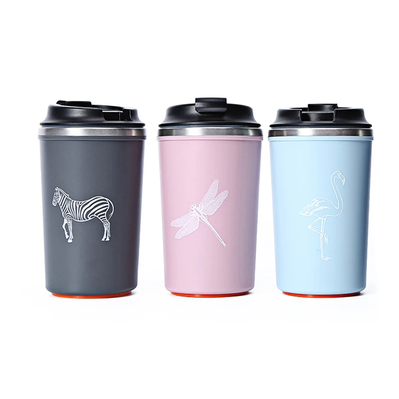 350 мл/500 мл кружка для кофе с изоляцией путешествий из нержавеющей стали вакуумный