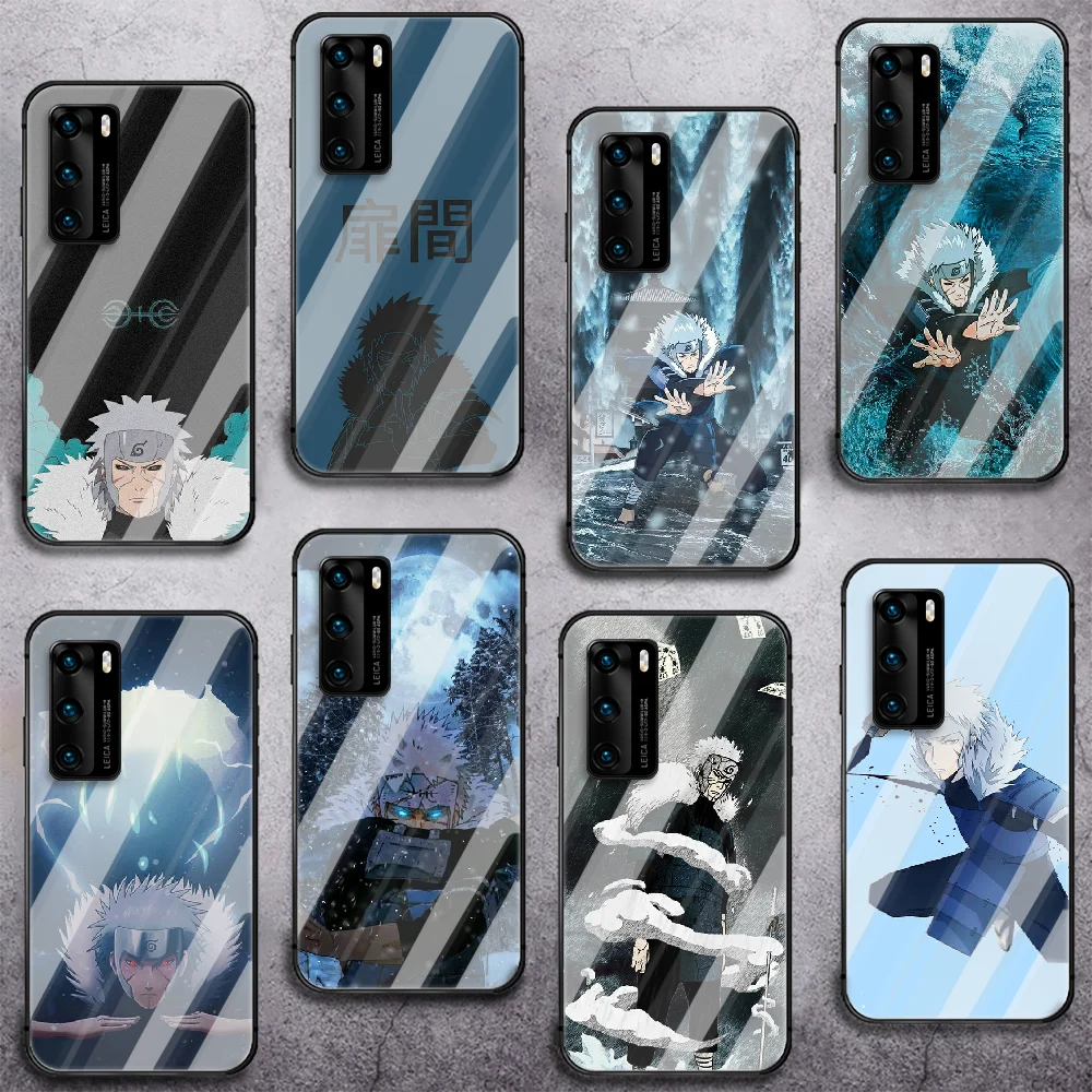 

Japan Comics N-Naruto Tempered Glass Phone Case Cover For Huawei Honor Mate P 8 9 10 20 30 40 A X I Pro Lite Smart 2019 Soft
