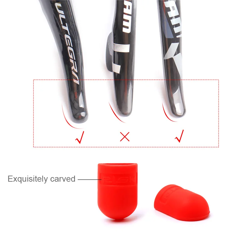

1 Pair Silicone Bicycle Brake Lever Handle Cover Universal Mountain Road Bike Protection Cover Protector Sleeve