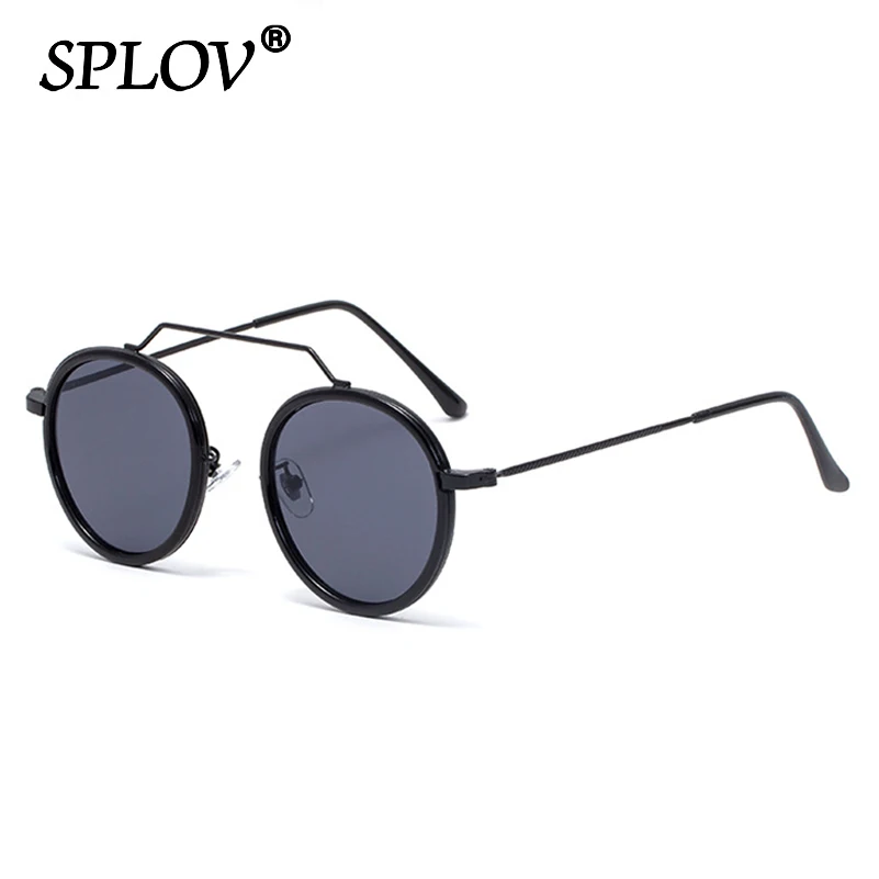Очки солнцезащитные круглые в стиле ретро UV400 для мужчин и женщин | Аксессуары