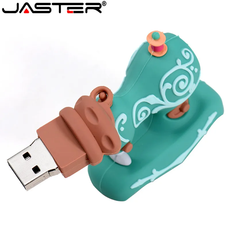 JASTER мультфильм Cartive швейная машина 64 Гб Φ 32 ГБ Pen Drives 8 Memory Stick 16 флеш-диск USB 2 0 U диск