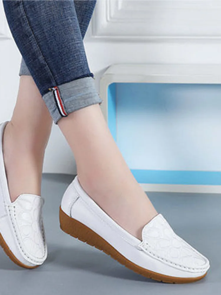 Новые водонепроницаемые Мокасины 2020 плоская платформа Sehatle женская обувь без