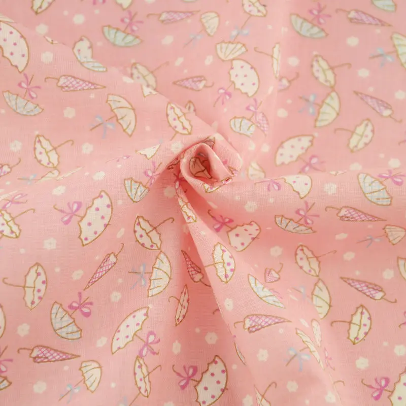 Хлопковая ткань Booksew розовая текстильная для шитья в стиле фэтчворк поделки