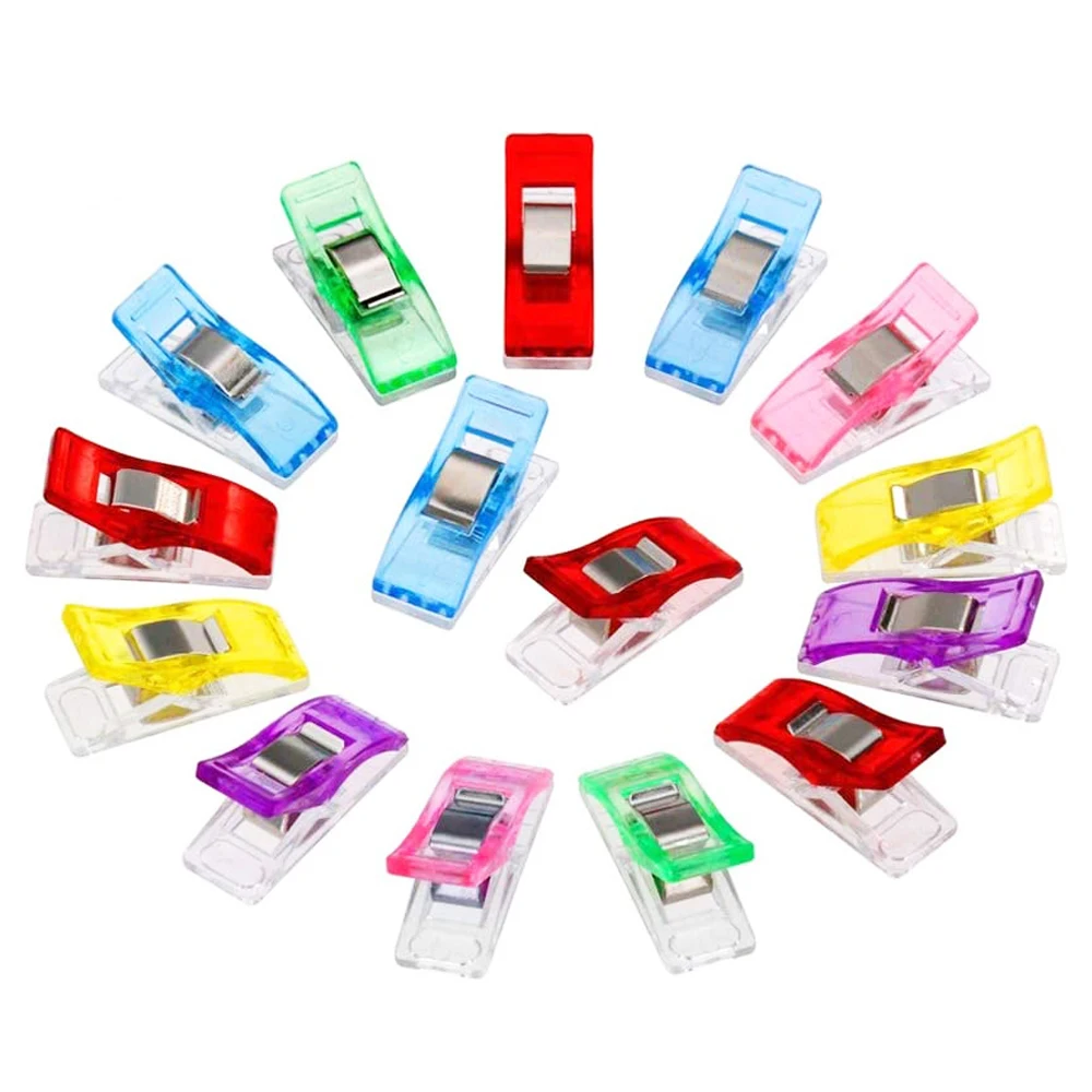 50 шт. пластиковые зажимы для шитья одежды материалы вязания крючком и | Дом сад