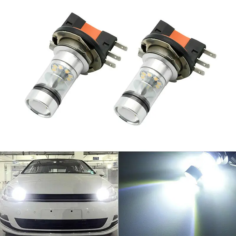 

Heat Resistant LED DRL Replacement Light Bulbs Lamps 30W For BMW 2 Series