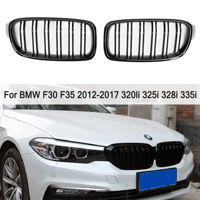 1 пара решетки для радиатора BMW F30 F35 2012 2017 320i 325i 328i 335i|Гоночные решетки| |
