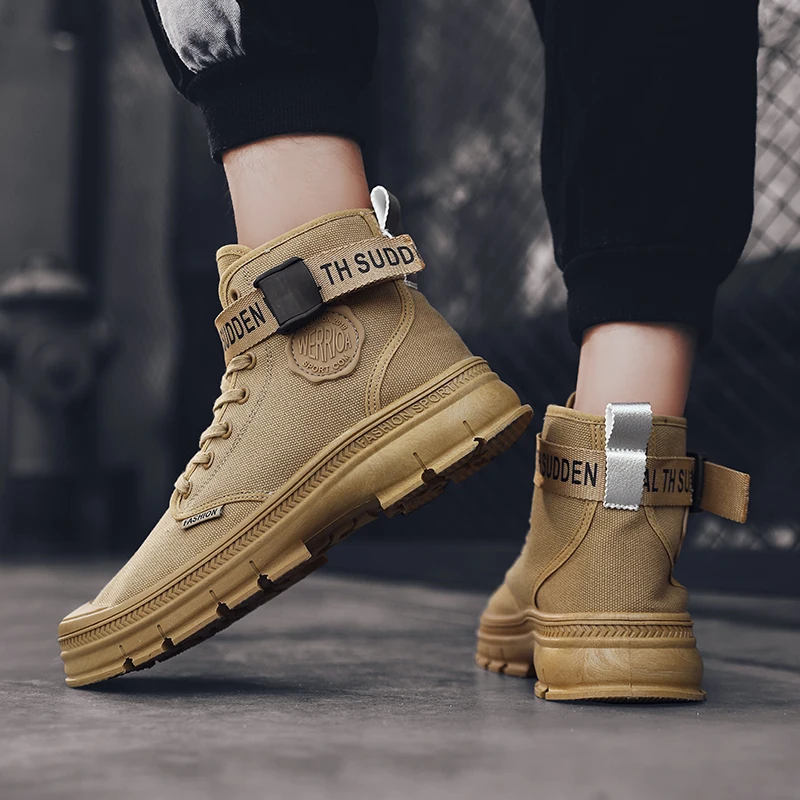 Тактические ботинки в стиле милитари Зимние ботильоны Мужская Уличная