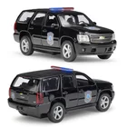 Модель автомобиля, из сплава, для детей, в масштабе 1:36, для Chevrolet 2008 Tahoe