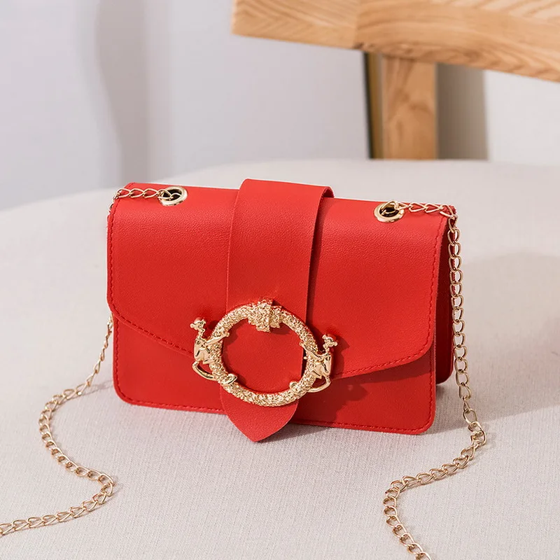 

Fashion Retro PU Leather Bags Mini Shoulder Bags For Women 2021 Handbag Female Travel Purse Shopping Bag Simple Female Daily Bag