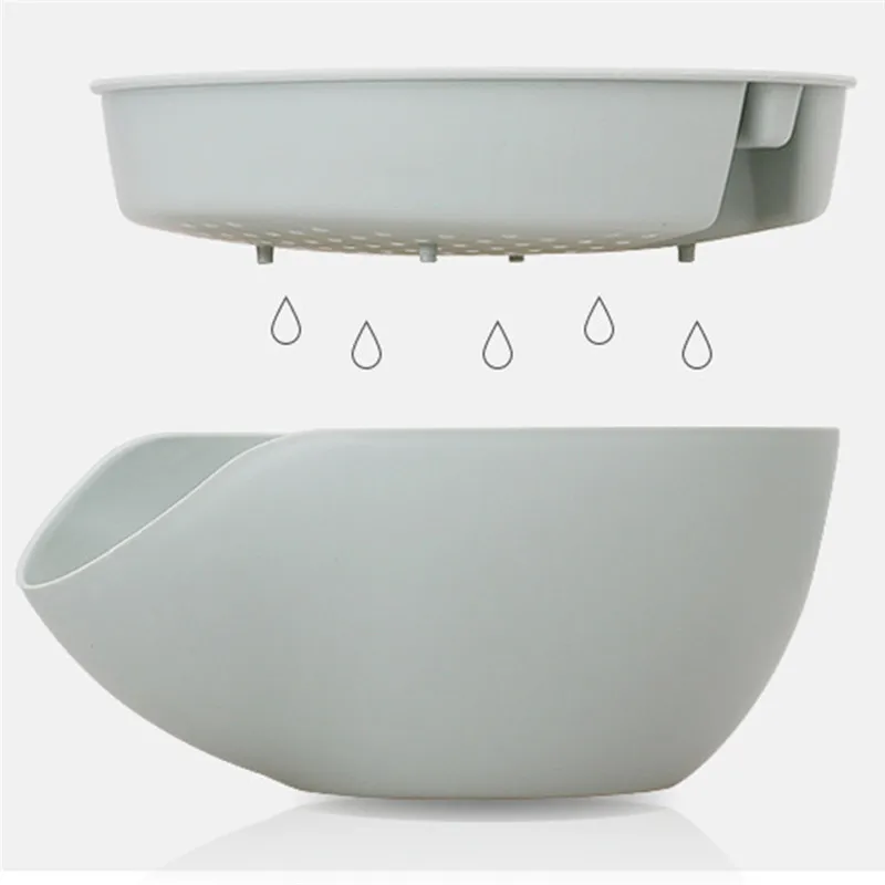 Креативное пластиковое блюдо для фруктов контейнер закусок Дыня чаша с семенами