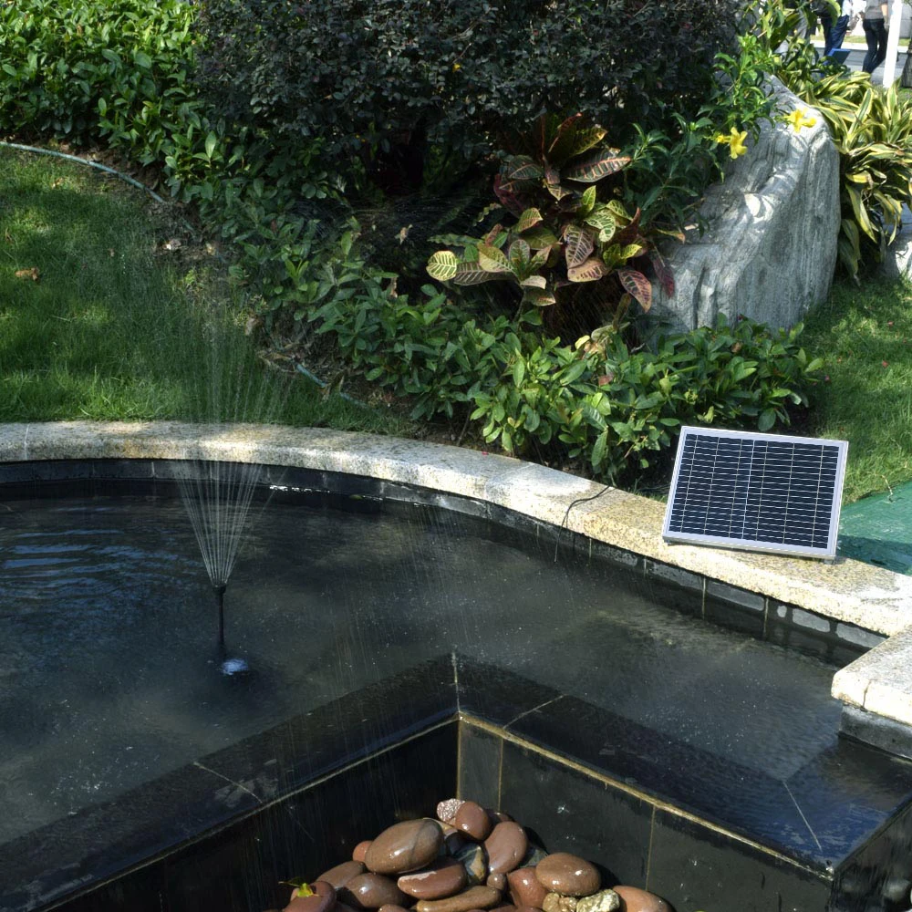 High-power Solar Landscape Fountain 17V 10W Equipment Solar Water Pump Garden Fountains Decorative Fountain