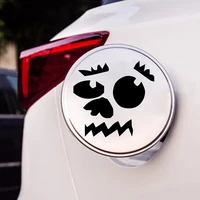 all saints day pumpkin a face fun spoof auto stickers on the car car truck body side door sticker decal graphic universal car