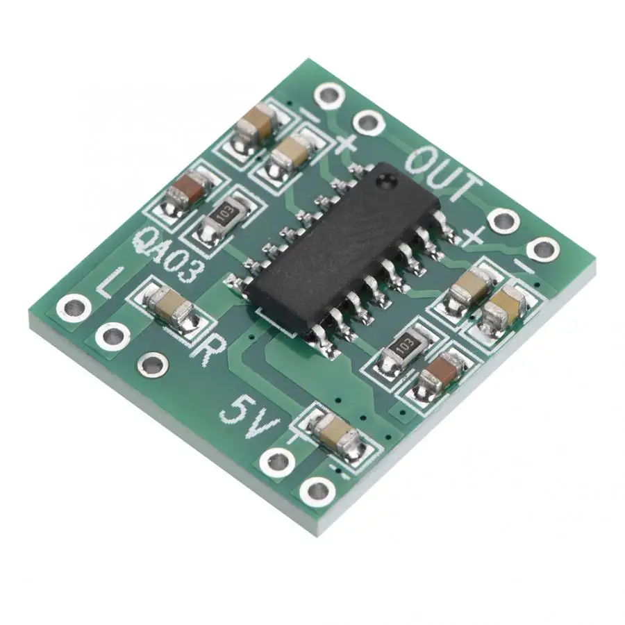 6 шт. супермаленький Профессиональный усилитель мощности 3 Вт + тип D 2 5-5 5 В |