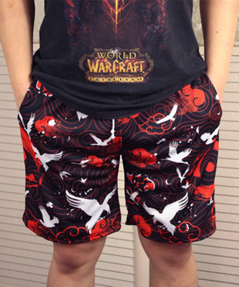 Аниме Мой маленький демон убийца шорты для косплея летние большие рисунками из