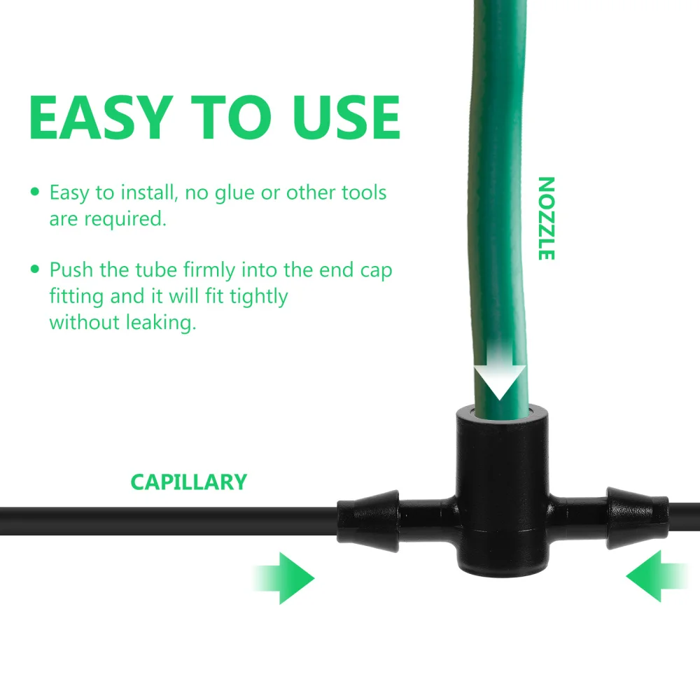 

200pcs 5-way and 3-way Hose Connector Agriculture Garden Hose Splitter for Lawn