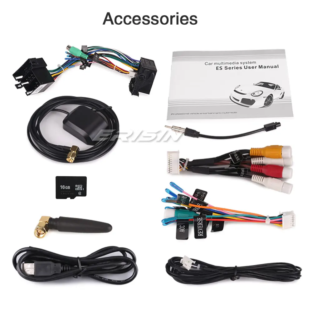 Erisin ES4860PG 7 &quotHD Android 9 0 четырехъядерный 2G RAM автомобильный DVD PX30 DAB + GPS Sat для Opel Vauxhall