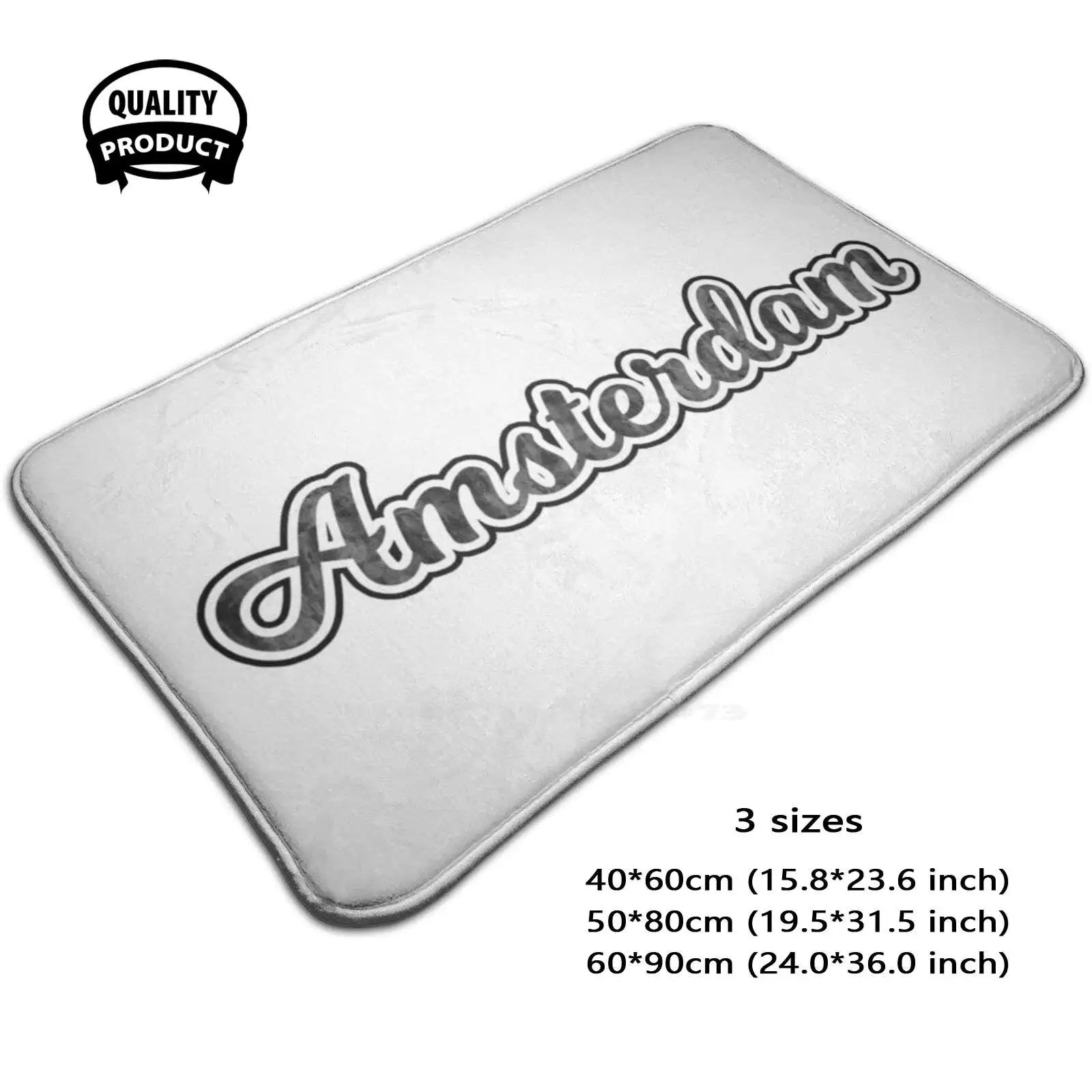 Амстердам Логотип мягкая подушка домашний коврик дверной ранний голландский