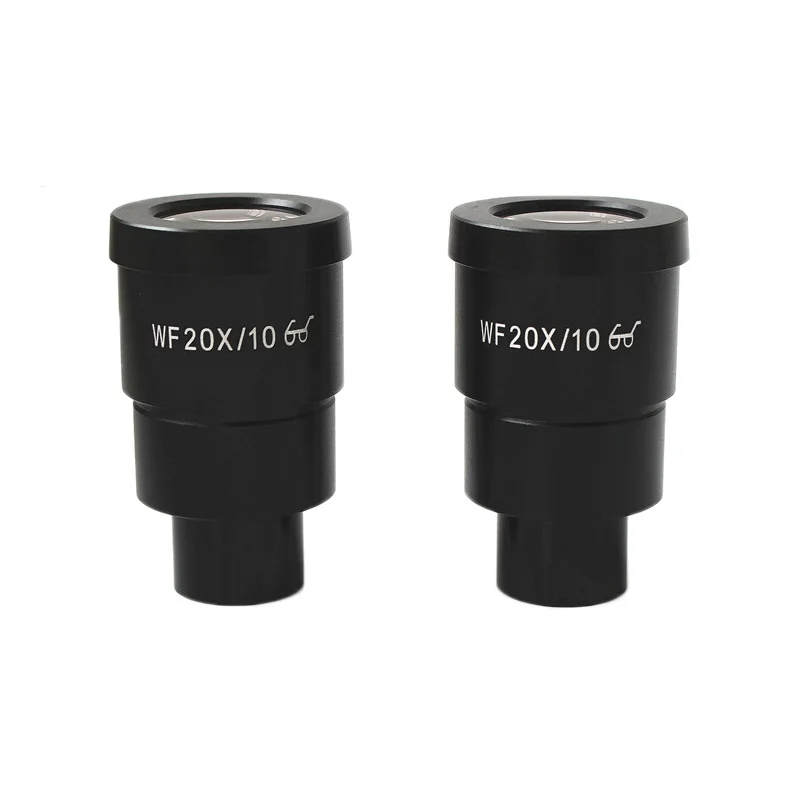 Стереомикроскоп WF20X окуляр с высокой точкой вокруг глаз оптическая линза для