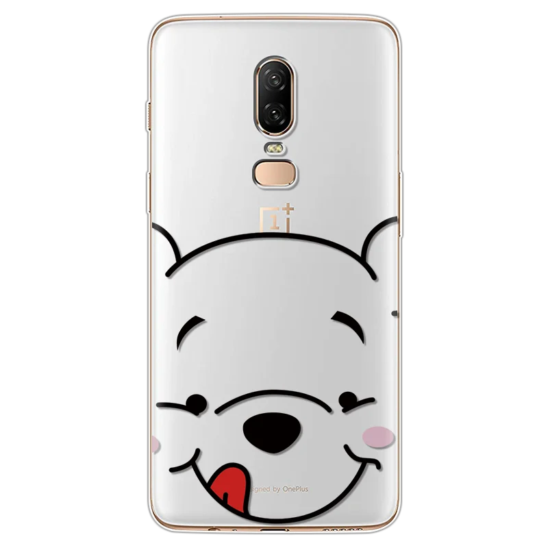 wnxtushe Роскошный чехол s с милым мультяшным принтом для One Plus, 5, 6, 3, 5, чехол, силиконовые мягкие сумки из ТПУ, чехол для One Plus, 7, 7 T, Pro, чехол, Coque Capa - Цвет: wnxtushe