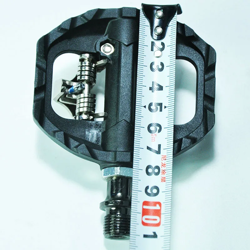 

Black nylon DU+bearing MTB Bike bicycle cycling Pedals Inc Cleats pedal bicycle parts
