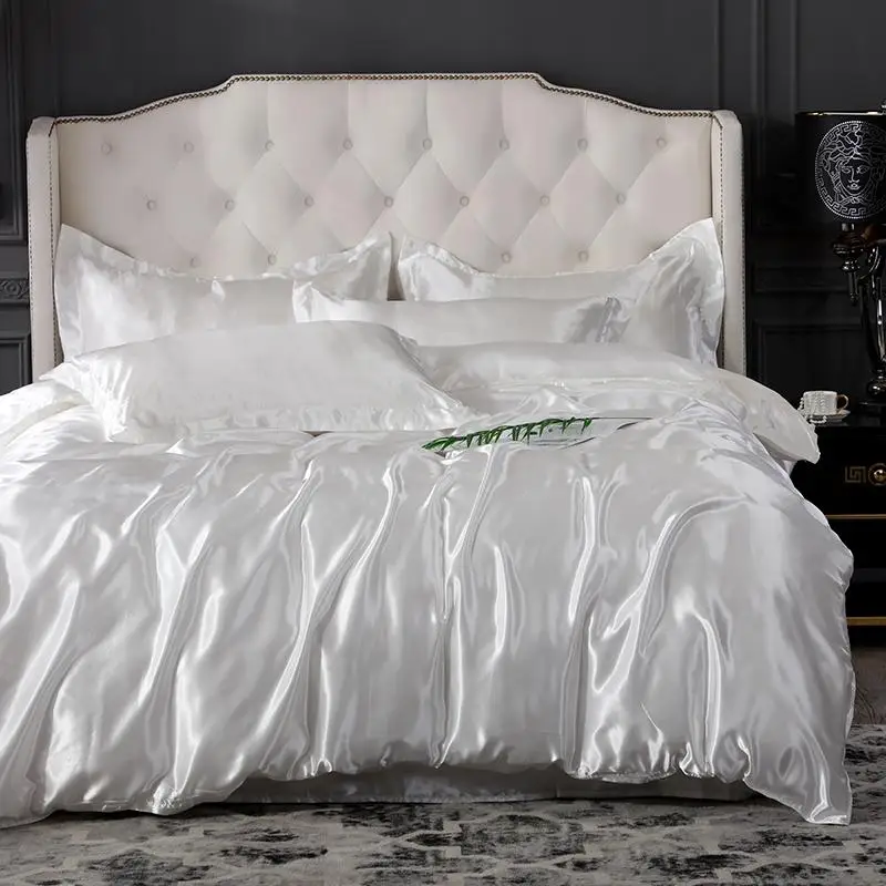 30 Белый пододеяльник наволочка 3 шт. Постельное белье ру Размеры ЕС комплекты