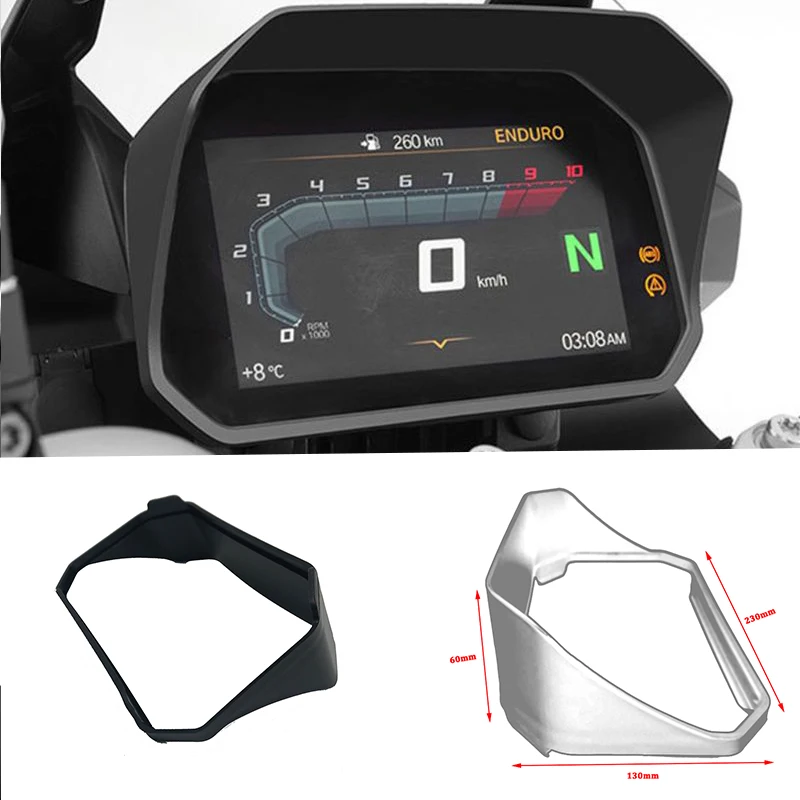 

For BMW C400X C 400 X C400 X 2018 2019 Motorcycle Instrument Speedometer Hat Sun Visor Cover Guard Black
