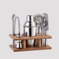 stainless steel cocktail shaker 350ml 8 piece set